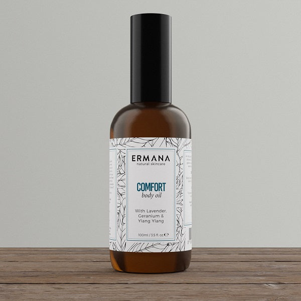 Comfort Body Oil 100ml Ermana Natural Skincare