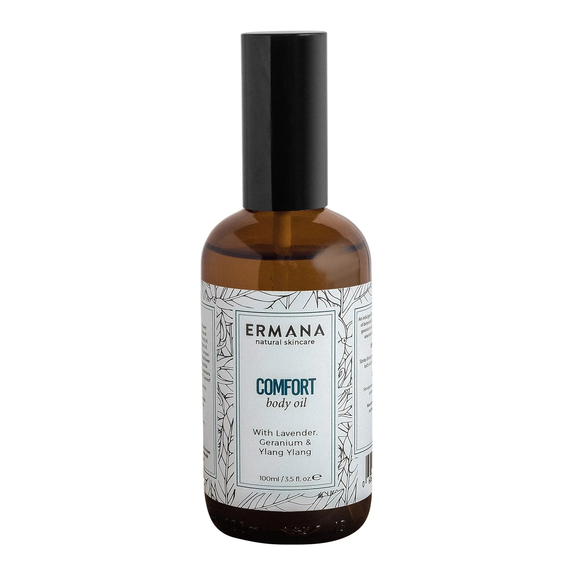 Comfort Body Oil 100ml - Ermana Natural Skincare 