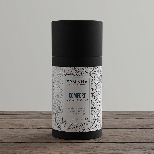 Comfort Natural Deodorant 85g Ermana Natural Skincare