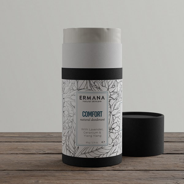 Comfort Natural Deodorant 85g Ermana Natural Skincare