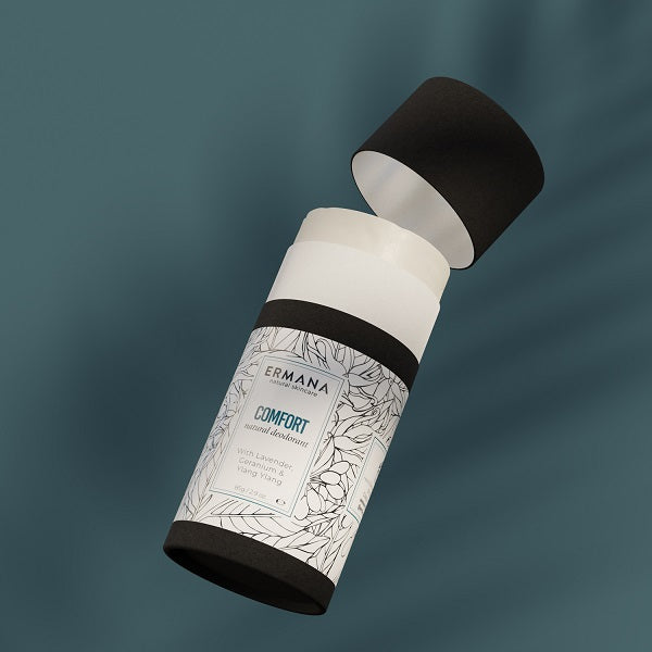 Comfort Natural Deodorant 85g Ermana Natural Skincare