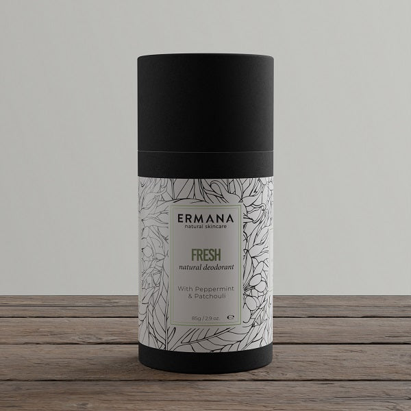 Fresh Natural Deodorant 85g Ermana Natural Skincare