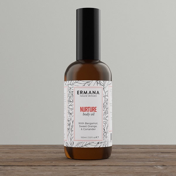 Nurture Body Oil 100ml Ermana Natural Skincare