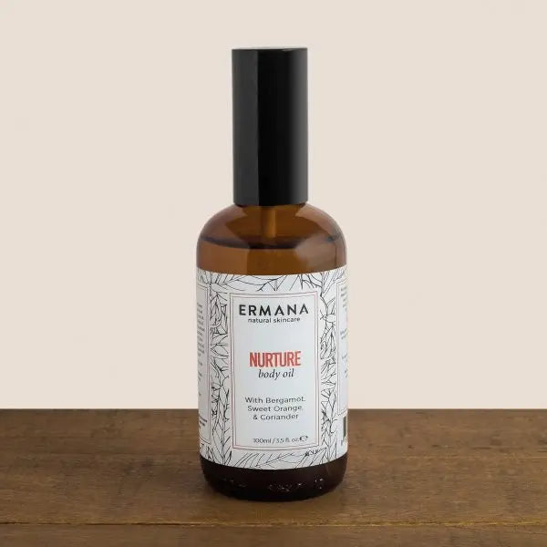 Nurture Body Oil 100ml - Ermana Natural Skincare