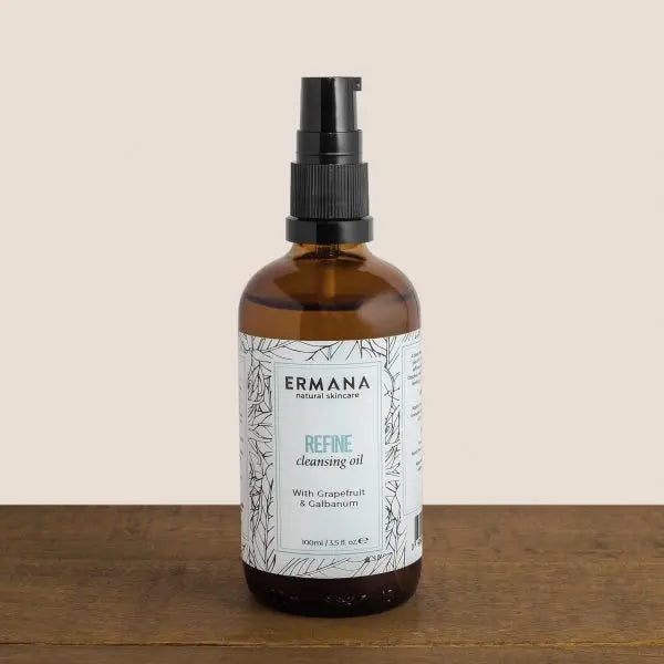 Refine Cleansing Oil 100ml - Ermana Natural Skincare 