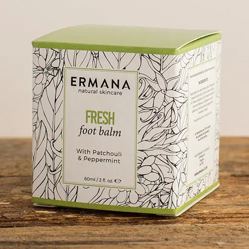 Fresh Foot Balm 60ml - Ermana Natural Skincare