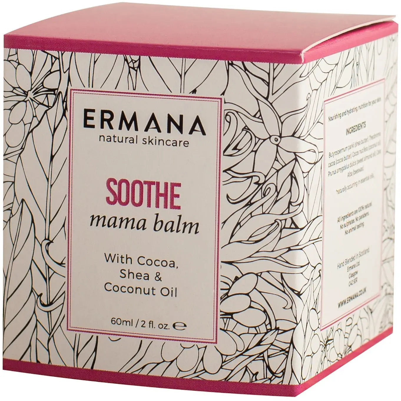 Soothe Mama Body Balm 60ml - Ermana Natural Skincare 