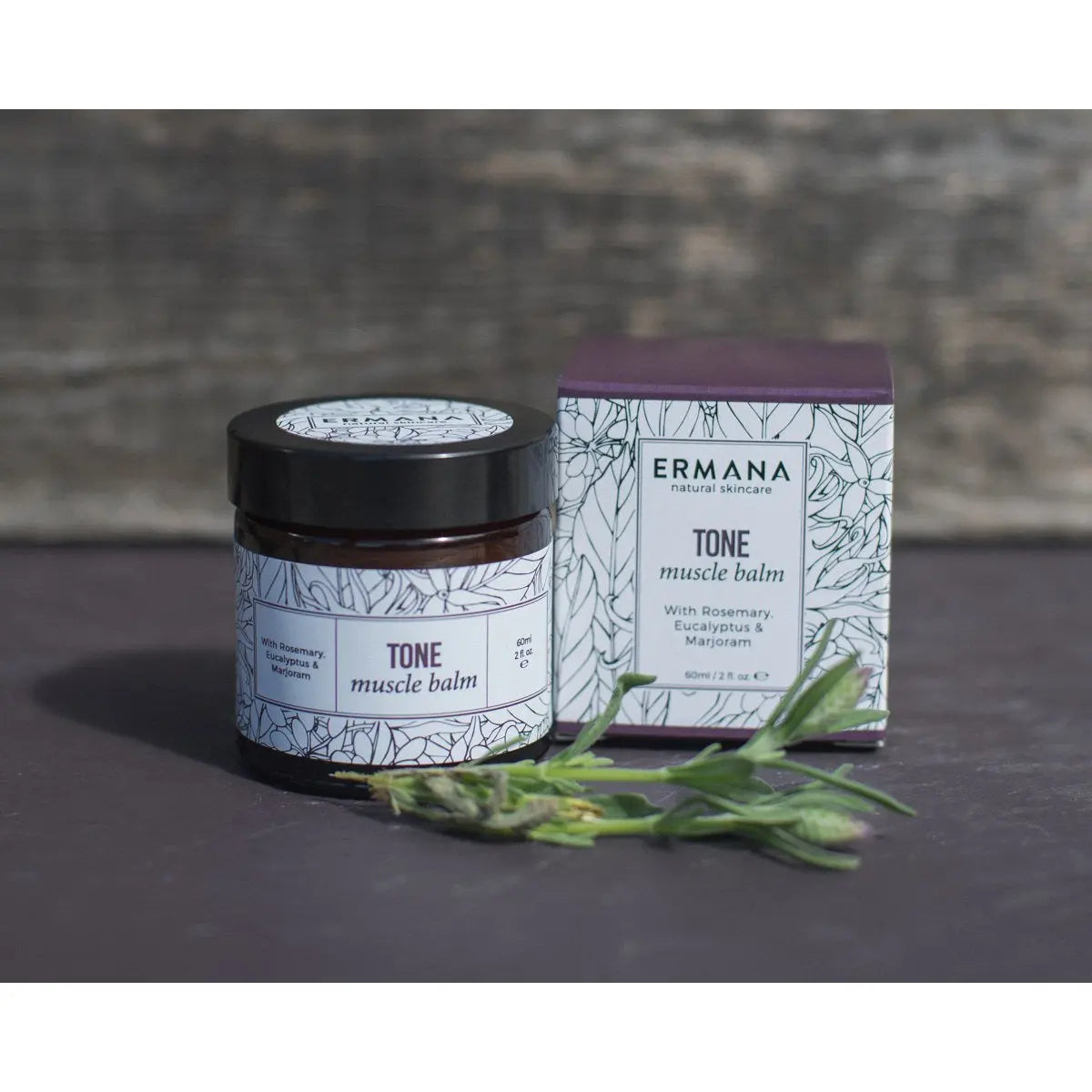 Tone Muscle Balm 60ml - Ermana Natural Skincare