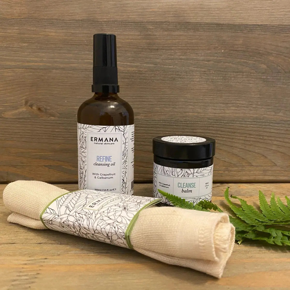 Organic Muslin Face Cloth - Ermana Natural Skincare