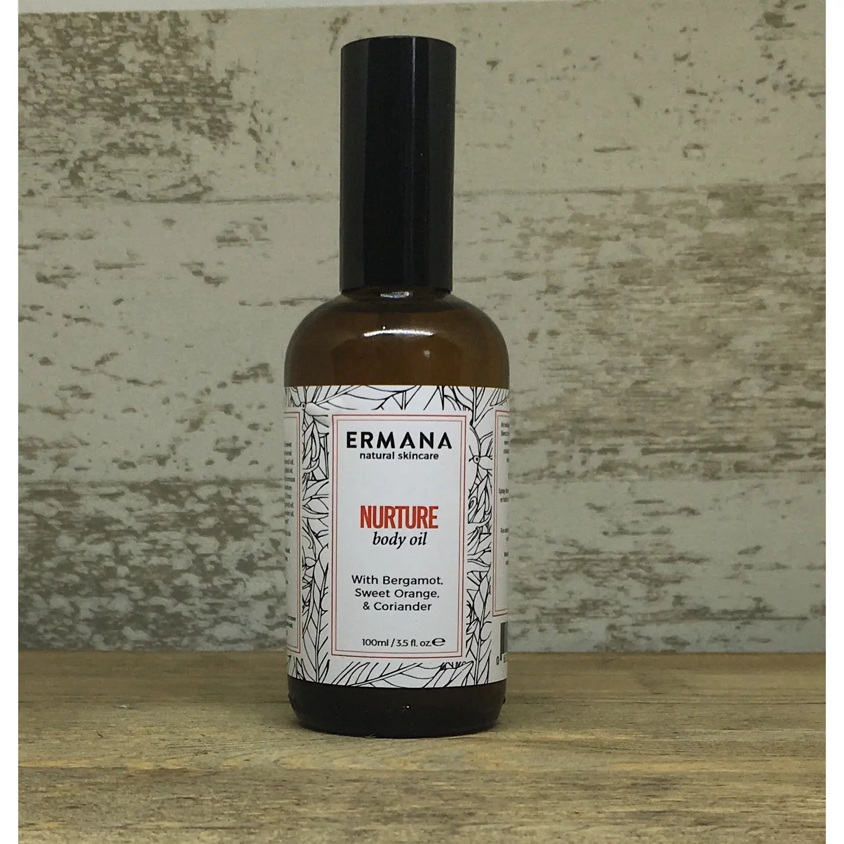 Nurture Body Oil 100ml - Ermana Natural Skincare
