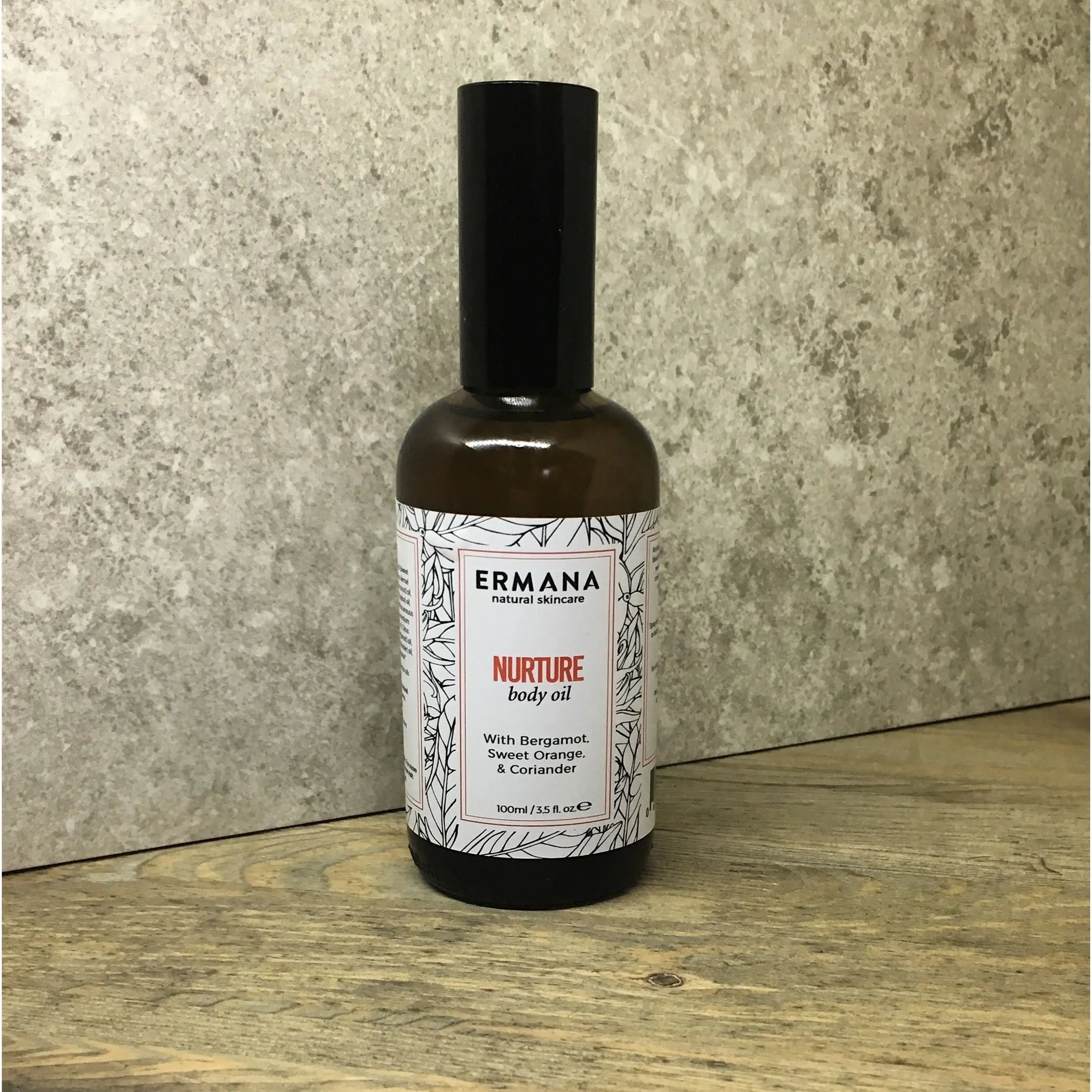 Nurture Body Oil 100ml - Ermana Natural Skincare