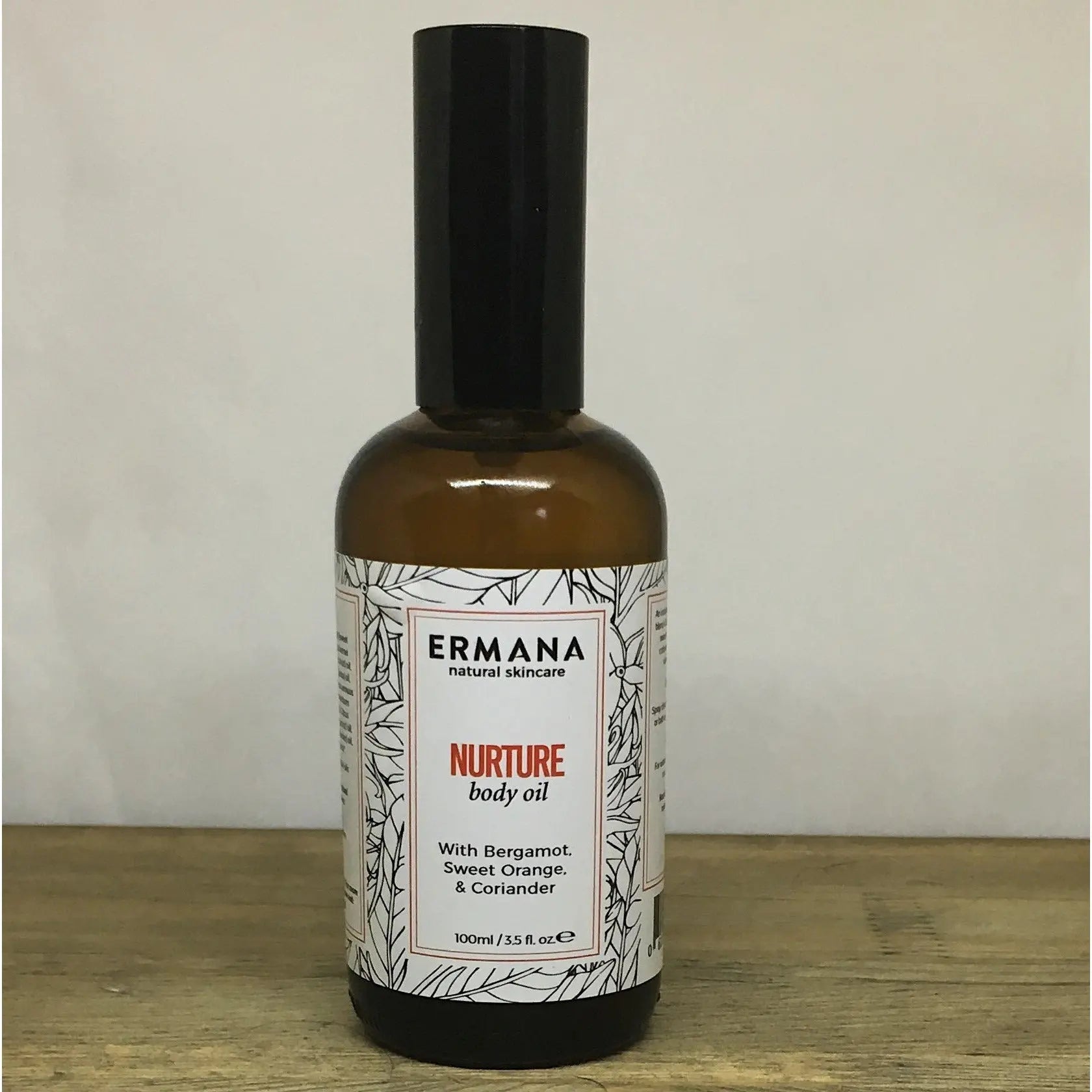 Nurture Body Oil 100ml - Ermana Natural Skincare