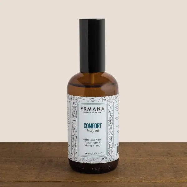 Comfort Body Oil 100ml - Ermana Natural Skincare 